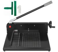 Vevor A4 Paper Guillotine 12" Width Paper Cutter Heavy Duty Manual Stack Paper Trimmer Stack Cutter With Clamp Safe Lock