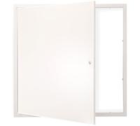 VEVOR Access Panel for Drywall, 61.5x61.5 cm Galvanized Steel Access Door, Easy Install Hinged Service Panel with Screwdriver Latch, for Ceiling Plumbing Electrical, White
