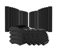 VEVOR Acoustic Foam Panels 4 Pack 16.5 x 6.3 x 12 in Adhesive for Wall Ceiling