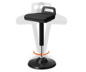 VEVOR Active Chair with Handle, Height-Adjustable (24.6-34.4") Wobble Chair Made of Elastic Fabric & 45 mm Foam, Ideal for Schools, Office and Home, 8