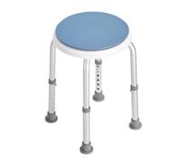 Vevor Adjustable Shower Chair 360 Degree Rotating Non-Slip Stool For Elderly Disabled 136.1 Kg Capacity