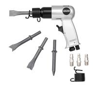 VEVOR Air Hammer, 4500BPM Pneumatic Hammer with 40mm Stroke & 4PCS Chisels Round Shank, Lightweight & Compact Air Chisel Pneumatic Shovel Tool for Cutting Punching Scraping