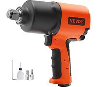 VEVOR Air Impact Wrench, 3/4-Inch Drive Air Impact Gun, Up to 1870ft-lbs Nut-busting Torque, Composite Pneumatic Impact Wrench for Auto Repairs and Maintenance Heavy Duty