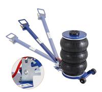 VEVOR Air Jack, 5 Ton/11000 lbs Triple Bag Air Jack, Airbag Jack with Six Steel Pipes, Lift up to 18.5 inch/470 mm, 3-5 s Fast Lifting Pneumatic Jack,