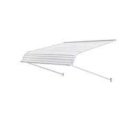 VEVOR Aluminum Awning 48 x 42 in, Durable Window Awning Door Canopy, Lightweight and Stable Aluminum Exterior Awnings Rain Snow Sunlight Protection for Door Entrance Windows Patio Porch