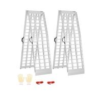 VEVOR Aluminum Ramps, 2000 lbs, 2Pcs Heavy-duty Ramps with Wider Ramp Surface, Universal Stable Loading Ramp with Handles, Fit for ATV, UTV, Motorcycle, Electric Bicycle, etc.