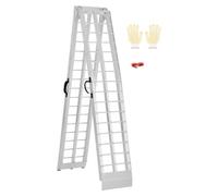 VEVOR Aluminum Ramps, 600 lbs, 1Pcs Heavy-duty Ramps with Wider Ramp Surface, Universal Stable Loading Ramp with Handles, Fit for Motorcycle, Electric Bicycle, Bicycle, etc.