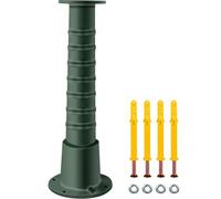 VEVOR Antique Hand Water Pump Stand Pitcher Pump Stand Cast Iron Well Pump Stand with Pre-set 0.5" Holes for Easy Installation Old Fashion Pitcher Han