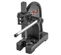 VEVOR Arbor Press, 1 Ton Manual Arbor Press, 5.9" Maximum Height, Cast Iron Heavy-duty Manual Desktop Arbor Press, Precision Hand Press for Stamping, Bending, Stretching, Forming