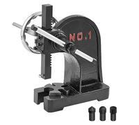 VEVOR Arbor Press, 1 Ton Manual Arbor Press with Handwheel, 5.9" Maximum Height, Cast Iron Heavy-duty Manual Desktop Arbor Press, Precision Hand Press for Stamping, Bending, Stretching, Forming