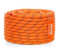 VEVOR Arborist Tree Climbing Rope Double Braid Polyester 1/2"/1.3 cm x 120'/36.6 m 48-Strand