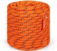 VEVOR Arborist Tree Climbing Rope Double Braid Polyester 3/4"/1.9 cm x 220'/67.1 m 24-Strand