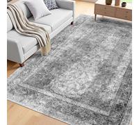 VEVOR Area Rug, 6 x 9 ft Large Washable Boho Rug, Non-Slip and Tear-Resistant Soft Carpet, Pet & Child Friendly Bohemian Area Rugs, Indoor Mat for