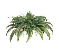 VEVOR Artificial Ferns, Natural Spread Diameter 37-41 Inch, Large Hanging Fake Boston Ferns, Sunlight Resistant Fake Plant Wall Decor with 80 Branches