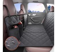 VEVOR Back Seat Extender for Dogs,Dog Hammock for Car Back seat,Waterproof Hard Bottom Dog Car Seat Cover for Back Seat 54"x24",Supports 400lbs with M