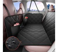 VEVOR Back Seat Extender for Dogs Hard Bottom Dog Car Seat Cover for Back Seat Holds 350 lbs Backseat Extender for Dogs Waterproof Dog Hammock for C