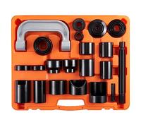 VEVOR Ball Joint Press Kit, 23 pcsTool Kit, C-press Ball joint Remove and Install Tools, for Most 2WD and 4WD Cars, Heavy Duty Ball Joint Repair Kit for Automotive Repairing