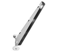 VEVOR Barbed Wire Arm, 10 Packs 12.2 in Fence Post Extender, Flat or Surface Mounted, Galvanized Steel Fence Height Extender, Protect Privacy and Prevent Pets Jumping Off, for Wood Concrete Fences