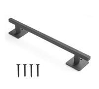 VEVOR Barn Door Handle, 12.6 in Rustic Fence Gate Handle, Rust-Resistant Coating, Heavy Duty Carbon Steel Outdoor Gate Handles, Easy to Install, Metal Sliding Door Pulls for Garage Shed Closet Pantry