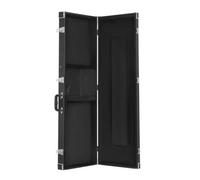 VEVOR Bass Guitar Hard Case, 48.03 in Rectangular Guitar Hard Case, with Lock Latch Keys Handle, PVC Padding Soft Lining Water-Resistant Hard Shell Guitar Cases, for 39-46.5 in Bass Guitars, Black