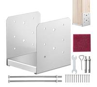VEVOR BBLZ-6in-1 Post Base, Silver