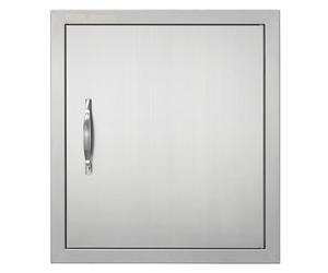 VEVOR BBQ Access Door - 18W x 20H Inch Stainless Steel Vertical Door for Grilling Station