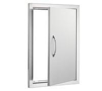 Vevor Bbq Access Door 457X610mm Single Ss Flush Mount W/handle For Bbq Island Grilling Station