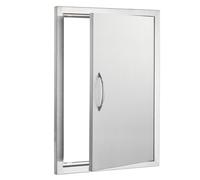 Vevor Bbq Access Door 508X686mm Single Ss Flush Mount W/handle For Bbq Island Grilling Station