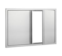 VEVOR 914x610 mm BBQ Island Access Door Outdoor Kitchen Door Stainless Steel