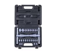 VEVOR Bearing Press Kit, 25 Pcs, Bearing Race and Seal Driver Set with Bushings & Wrenches, Bushing Driver Tool Set, Heavy Duty Aluminum Alloy Seal Removal Installation Tool Kit with Storage Case
