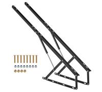 VEVOR Bed Lift, 1500x2000mm Compatible Extra-large Size 140kg Load Bearing, DIY Wall Bed Mechanical Hardware Kit Vertical Deluxe, Pneumatic Lever Heavy Duty Support, Folding for Guestroom