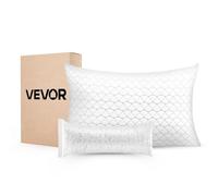 VEVOR Bed Pillow for Sleeping, King Size Luxury Quality Hotel Pillow with Memory Foam Fill, Supportive & Adjustable, Includes Natural Firber Pillowcase, Bedding for Back, Stomach and Side Sleepers