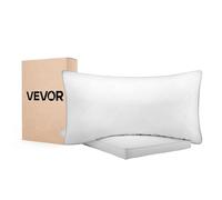VEVOR Bed Pillows for Sleeping, Set of 2, King Size Luxury Quality Hotel Pillows with Original Down Alternative Filling, Supportive and Fluffy, Bedding for Back, Stomach and Side Sleepers, White