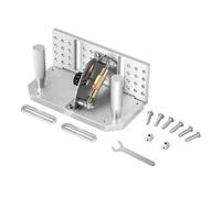 VEVOR Belt Grinder Knife Jig, 85° - 115° Adjustable Belt Sander Knife Sharpening Jig with Dual Handles, 7.68" Long Sharpener Locator Compatible with Bench Grinders, Sharpening Machines