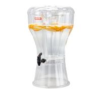 VEVOR Beverage Dispenser, 13L Drink Dispenser for Parties, Plastic Juice Dispensers with No-Drip Spigot, Iced Tea Lemonade Juice Water Dispensers, for Restaurants, Hotels, Parties