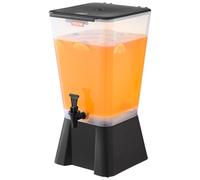 VEVOR Beverage Dispenser, 19L Drink Dispenser for Parties, Plastic Juice Dispensers with No-Drip Spigot, Iced Tea Lemonade Juice Water Dispensers, for Restaurants, Hotels, Parties
