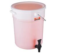 VEVOR Beverage Dispenser, 19L Drinks Dispenser for Parties, Plastic Juice Dispenser with Spigot & Lid, Iced Tea Lemonade Juice Water Dispenser for Restaurants, Hotels, Parties