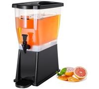 VEVOR Beverage Dispenser, 3 Gallon Drink Dispenser for Parties, Plastic Juice Dispenser with Stand Spigot Lid, Iced Tea Lemonade Juice Water Dispenser, for Restaurants, Hotels, Parties