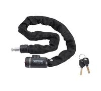 VEVOR Bike Chain Lock 2.79 Ft Combination Bicycle Chain Lock with 2 Keys 8mm