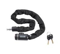 VEVOR Bike Chain Lock 2.79 Ft Combination Bicycle Chain Lock with 2 Keys 8mm
