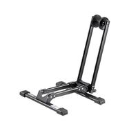 VEVOR Bike Rack, Fits 20 to 29 Inch Mountain & Road Bikes, Alloy Steel Rust-Resistant Bike Floor Stand Rack, Foldable Bicycle Stand for Entryway, Garage, Home Bikes Parking & Storage, 1 Pack, Black