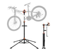 VEVOR Bike Repair Stand, 80 lbs Heavy-duty Steel Bicycle Repair Stand, Adjustable Height Bike Maintenance Workstand with Magnetic Tool Tray Telescopic Arm, Foldable Bike Work Stand for Home, Shops