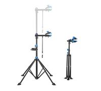 VEVOR Bike Repair Stand, 66 lb Heavy-duty Bicycle Work Stand with 32.8-56.6 in Adjustable Height & Magnetic Tool Tray, Foldable Bicycle Maintenance Rack, Shop Home Mechanics for Mountain & Road Bike