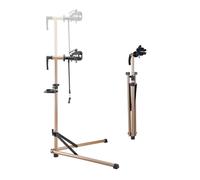 VEVOR Bike Repair Stand, 88 lb Heavy-duty Bicycle Work Stand with 41.3-59.8 in Adjustable Height & Magnetic Tool Tray, Foldable Bicycle Maintenance Rack, Shop Home Mechanics for Mountain & Road Bike