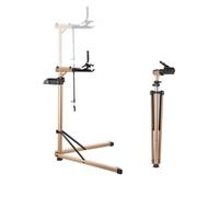 VEVOR Bike Repair Stand, Max. 110 lb Heavy-duty Bicycle Work Stand with 40.3-59.4 in Adjustable Height & Large Tool Tray, Foldable Ebike Maintenance Rack, Shop Home Mechanics for Mountain Road Bike