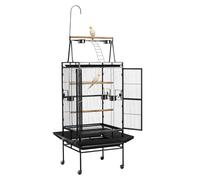 VEVOR Bird Cage Bird Flight Cage 830 x 790 x 2100 mm Open Flat Top with Perches