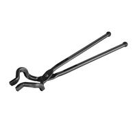 VEVOR Blacksmith Tongs, 18” Z V-Bit Tongs, Carbon Steel Forge Tongs with A3 Steel Rivets, for Knife Blades, Long Pieces, Circular Forgings, for Beginner and Seasoned Blacksmiths and Bladesmiths