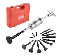VEVOR Blind Hole Bearing Puller Set, 16-in-1 Inner Bearing Race and Seal Extractor Kit, 16 PCS Slide Hammer Pilot Insert Inner Internal Bearing Removal Tool Set with 10 Split Collets and Counterstay