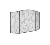 Vevor BLMHSFG4555I9GTXEV0 3 Panel Fireplace Screen, Vintage Black