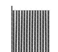 VEVOR Bottom Locking Privacy Slats, Single-Wall Vertical Bottom-Locking Slats for Chain-Link Fence, High-Density HDPE Chain Link Slats Ideally Fit 6'